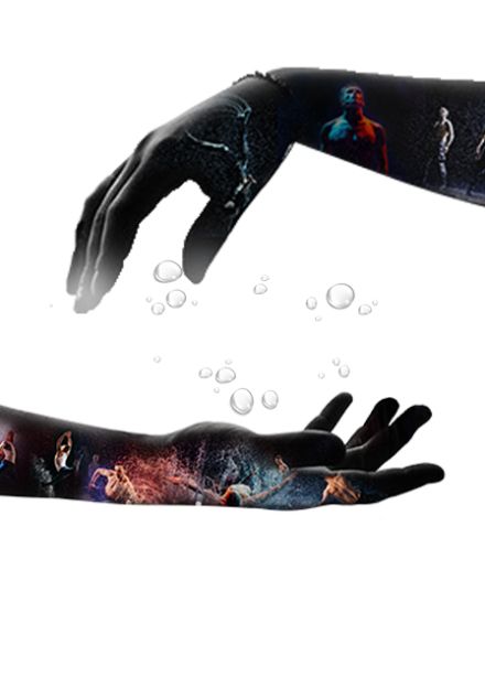 Шоу под дождем "Признание в любви"