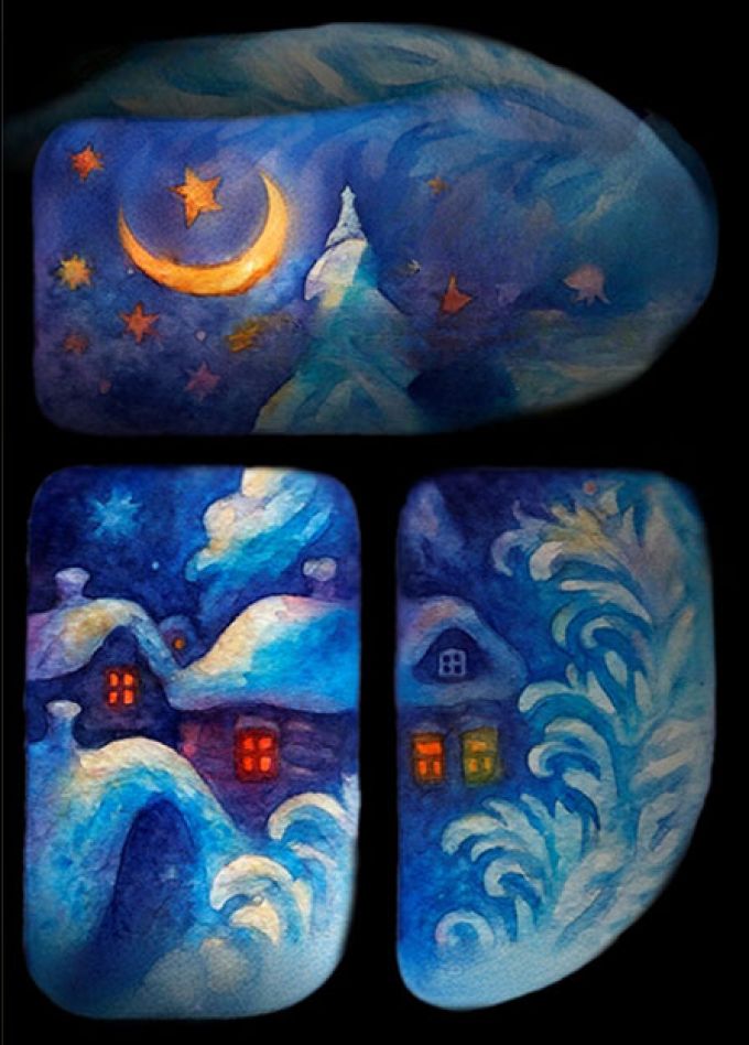 Зимние акварели